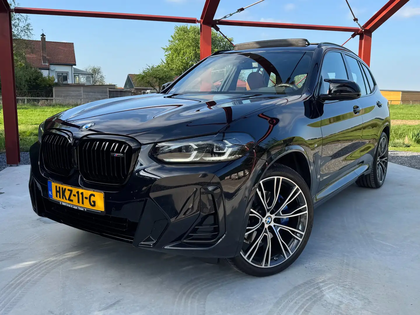 BMW X3 X3 M40d xDrive Led Pano 2 jaar BMW garantie 340pk Noir - 1
