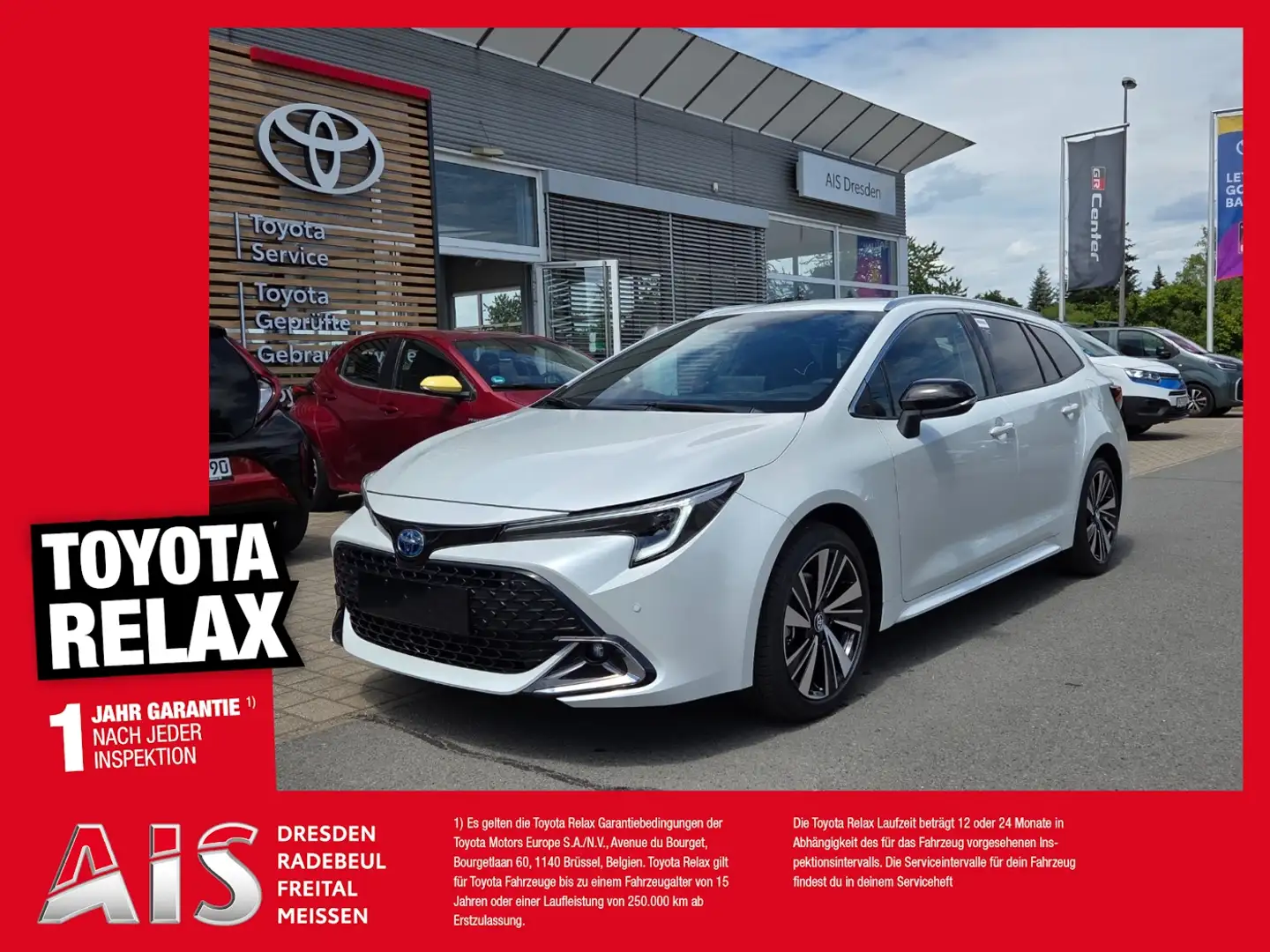 Toyota Corolla TS 2,0l Hybrid Teamplayer Weiß - 1