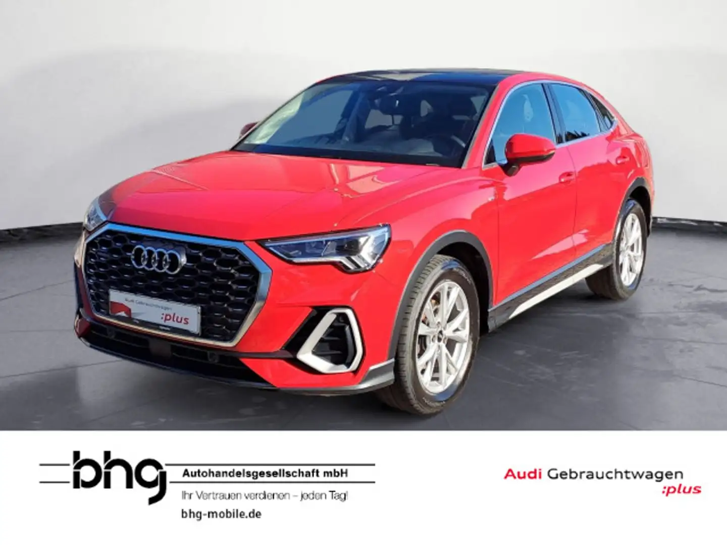 Audi Q3 S line 35 TDI quattro S tronic *AHK Rouge - 1