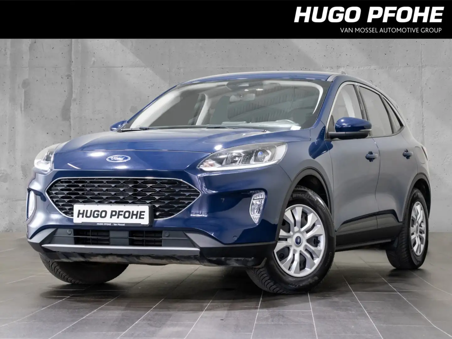 Ford Kuga COOL & CONNECT 2.0 EB 4x4 Aut. AHK GJR Modrá - 1