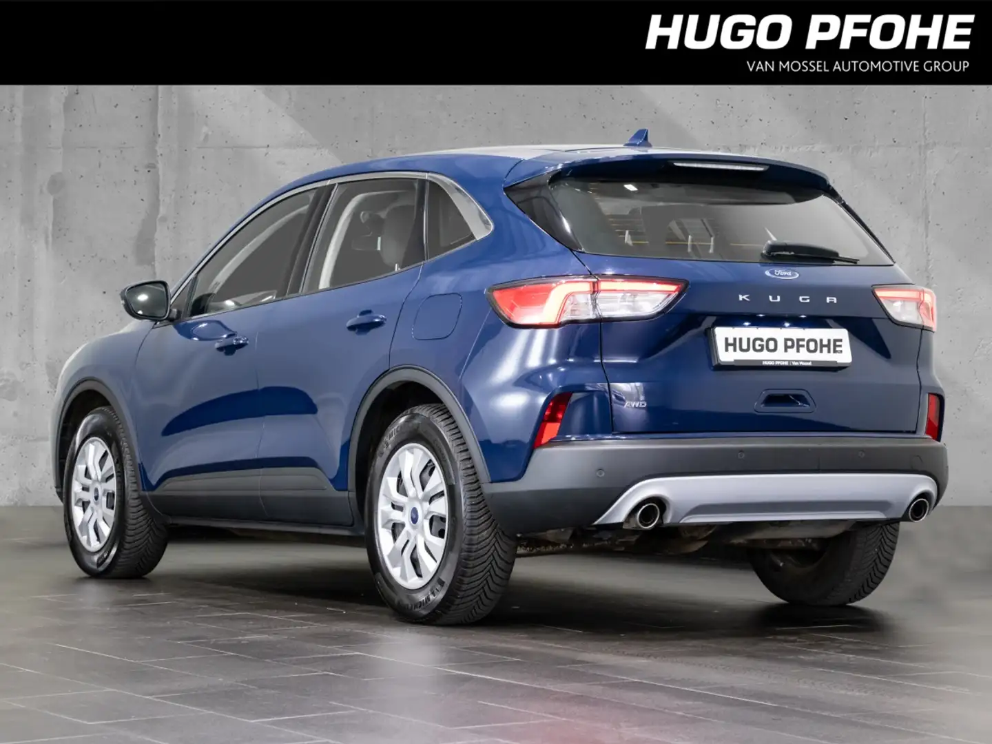 Ford Kuga COOL & CONNECT 2.0 EB 4x4 Aut. AHK GJR Modrá - 2