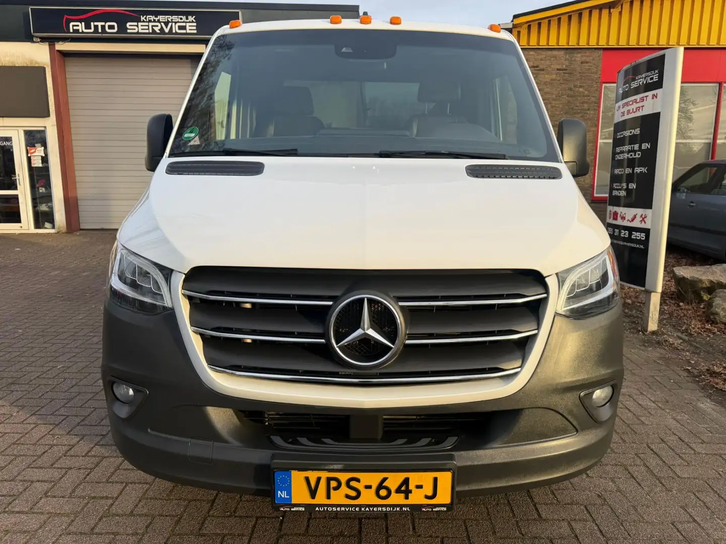 Mercedes-Benz Sprinter 519 3.0 OPRIJWAGEN1e EIGENAAR|ALARM|Leer|Carplay|A Blanc - 2