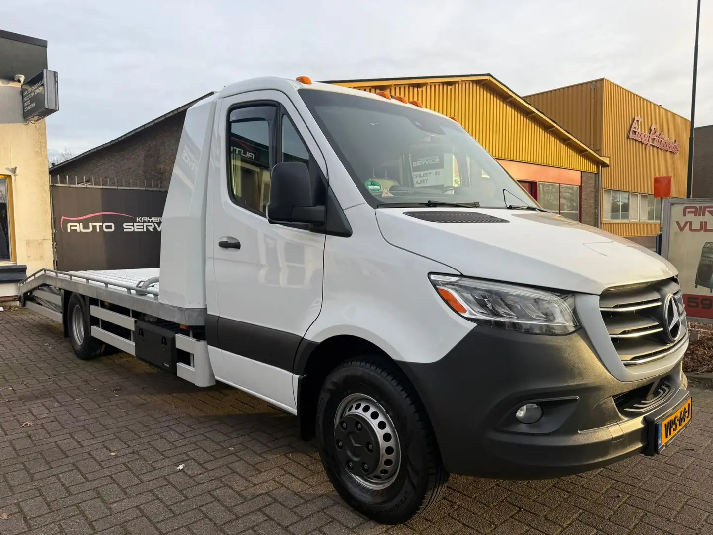 Mercedes-Benz Sprinter 519 3.0 OPRIJWAGEN1e EIGENAAR|ALARM|Leer|Carplay|A Blanc - 1