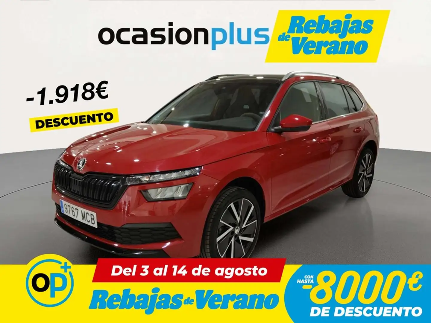 Skoda Kamiq 1.5 TSI Sport DSG Rojo - 1