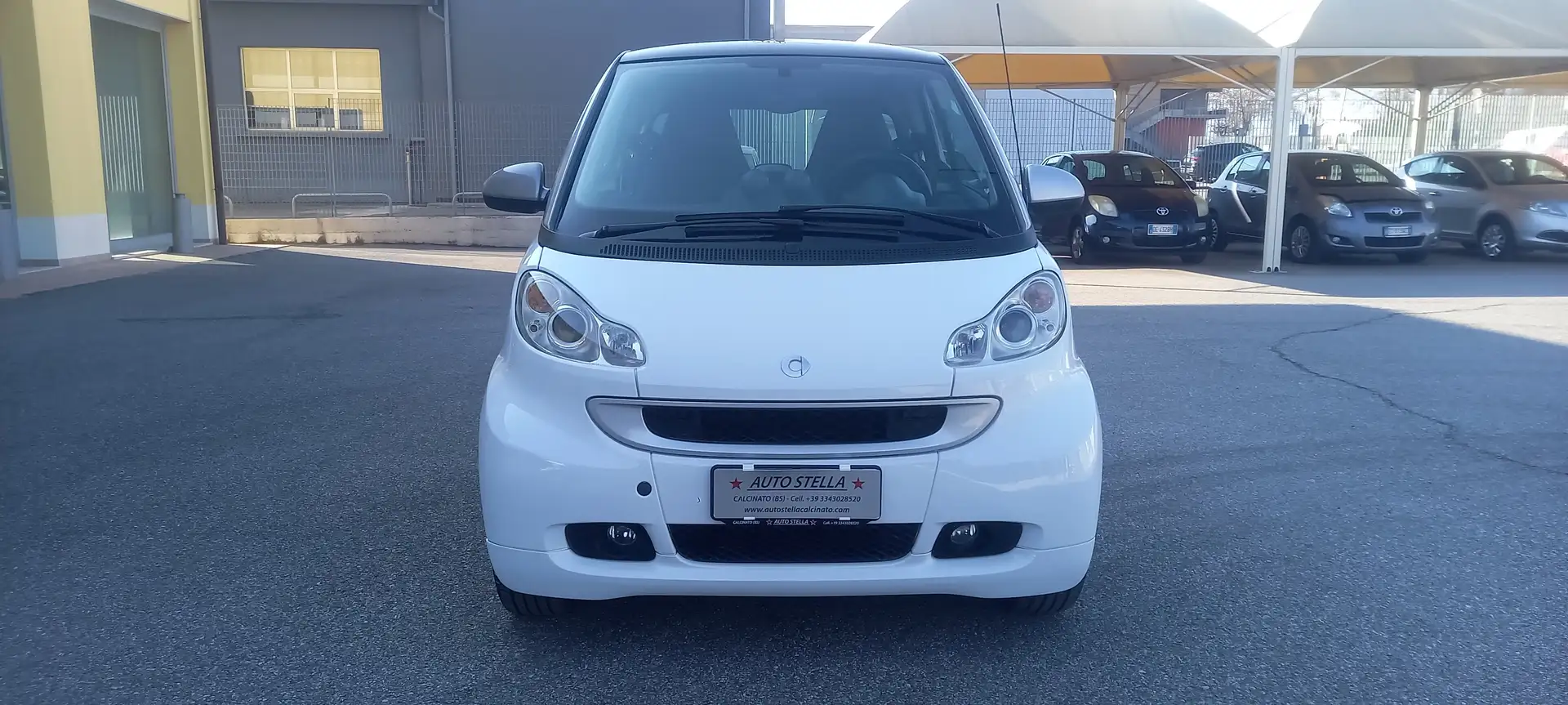 smart forTwo Benzina cc. 1.000 MHD All. Pulse Autom.  x Neopat. Bianco - 2