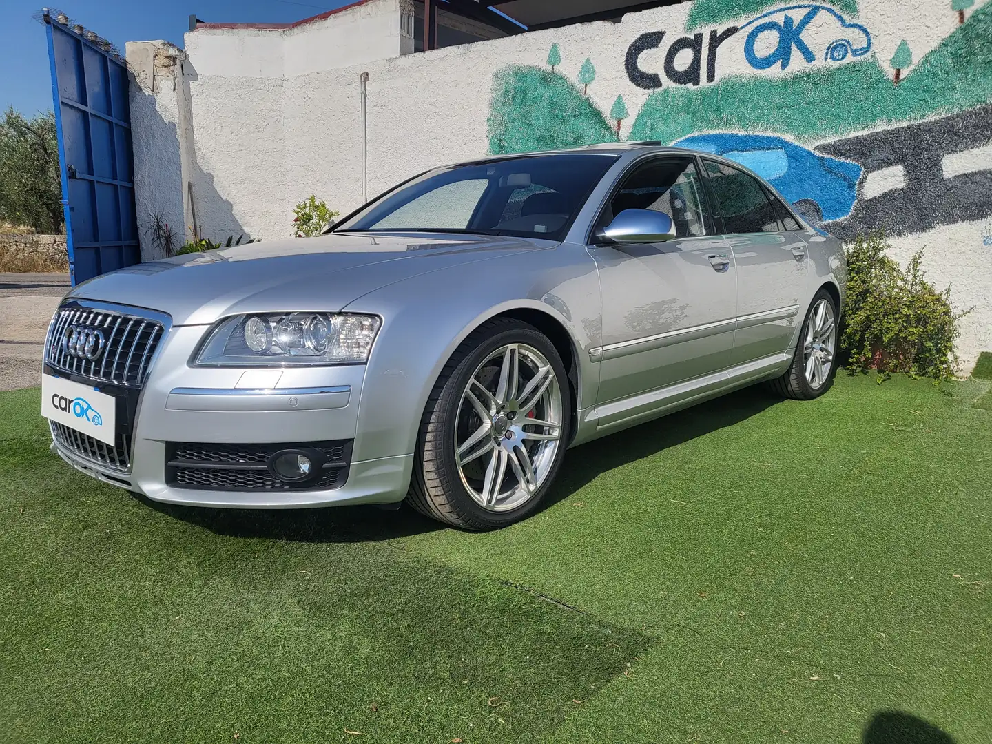 Audi S8 A8 II 2002 5.2 V10 quattro tiptronic Silber - 1