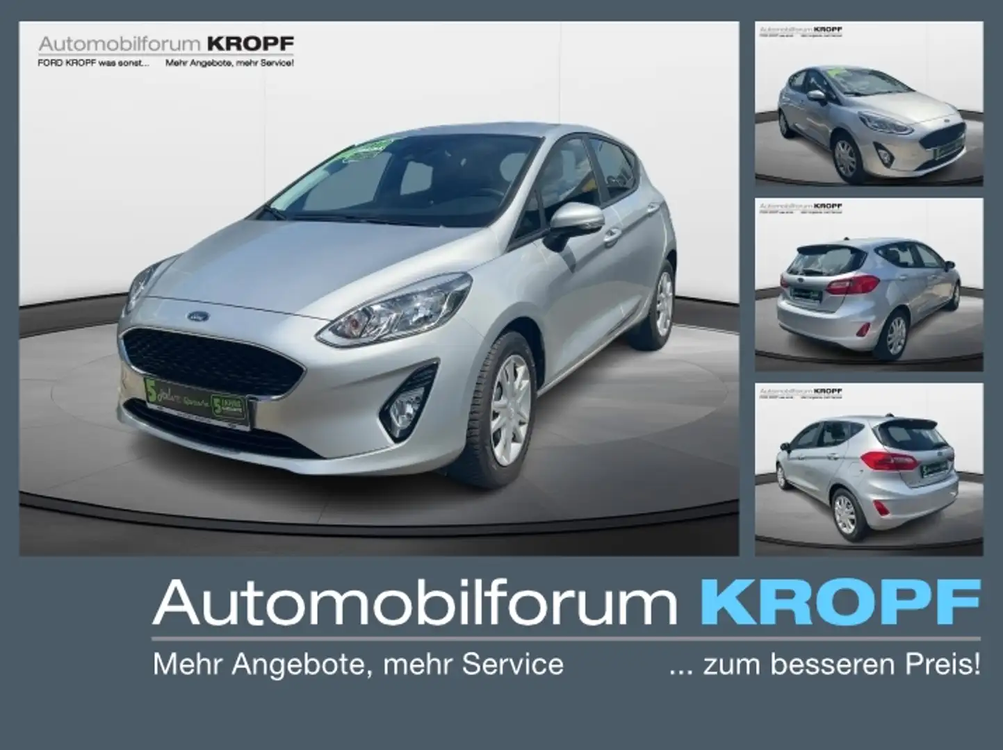 Ford Fiesta 1.1 Cool & Connect PDC DynLi SpurH Plateado - 1