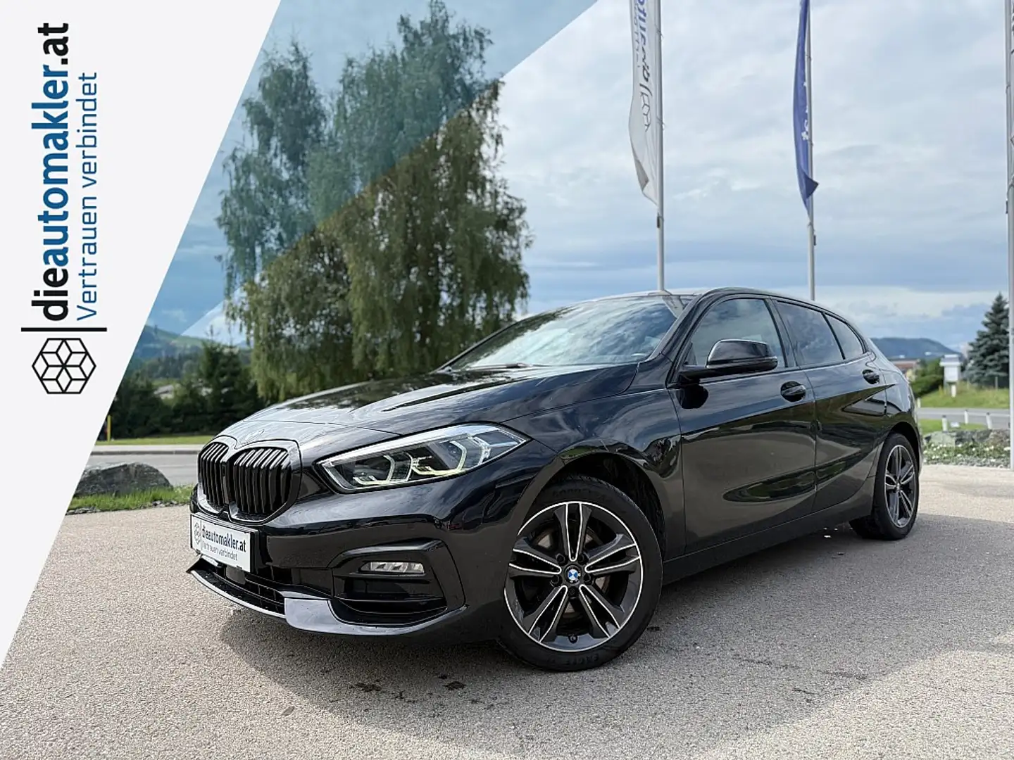 BMW 116 d F40 Sportline Advantage *LED*LIVE COCKPIT* Negru - 1