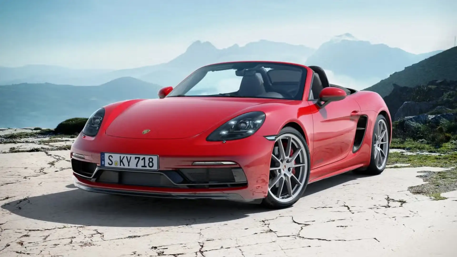 Porsche 718 Boxster GTS 4.0 Rood - 1