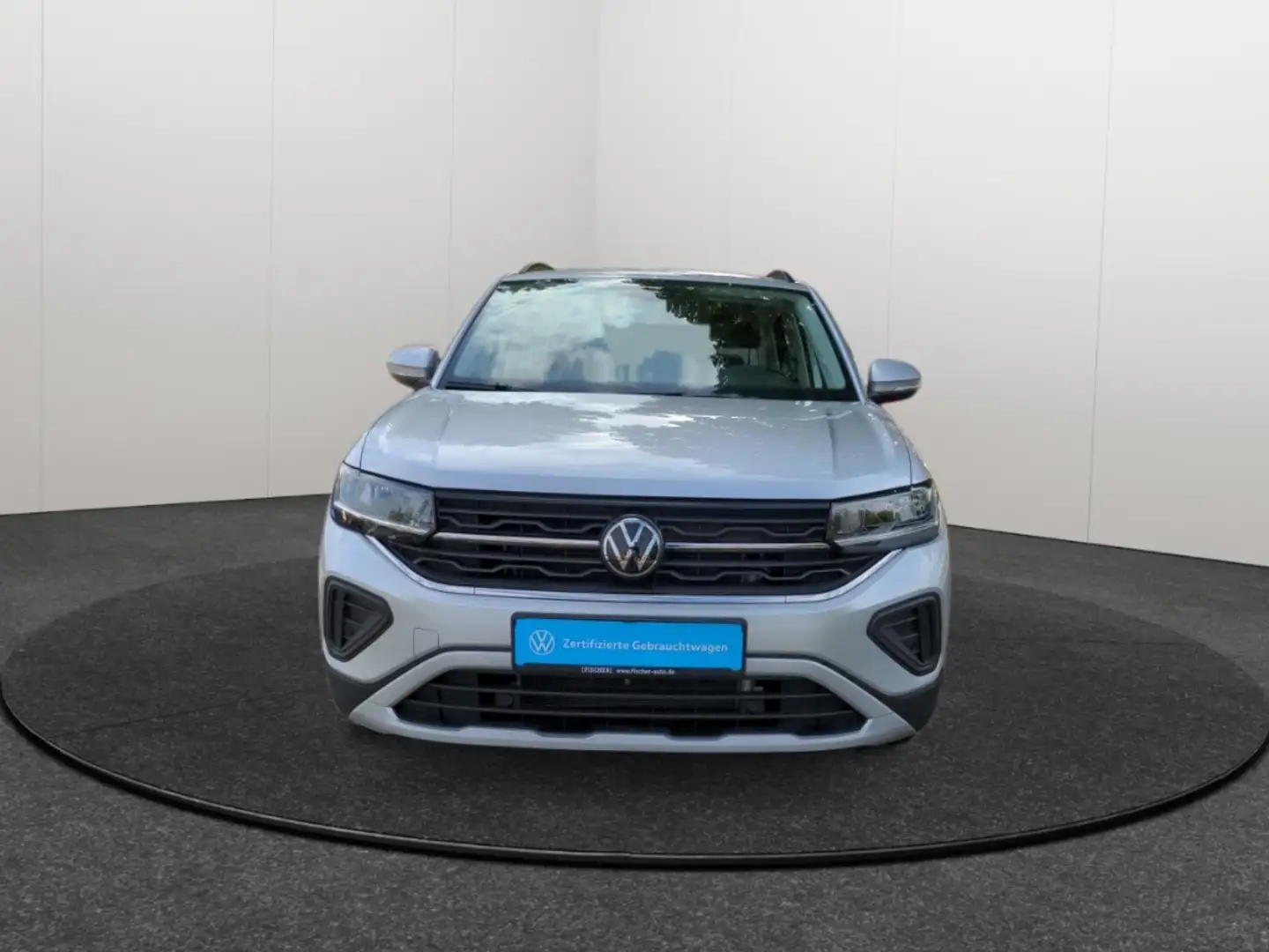 Volkswagen T-Cross 1.0TSI Life LED Navi SHZ ACC PDC Carplay DAB Silber - 2