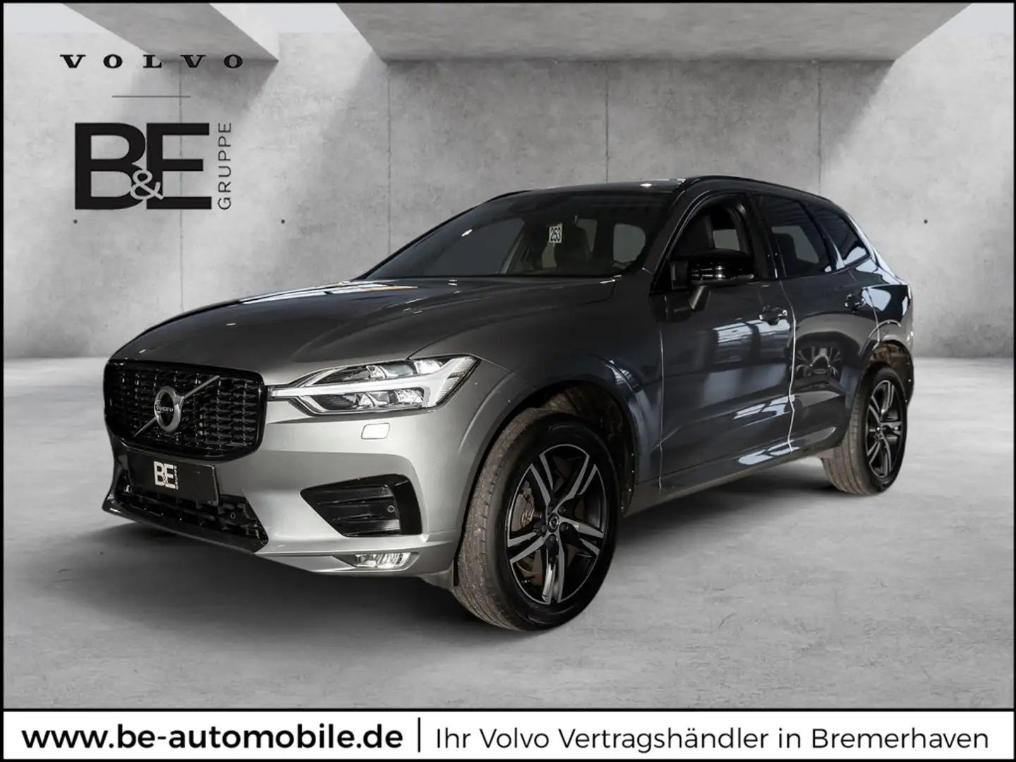 Volvo XC60 D4 R-Design Grijs - 1