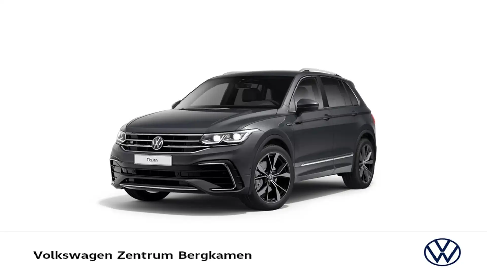 Volkswagen Tiguan 2.0 R-LINE 4X4 LEDER AHK CAM ACC LM18 NAVI Grau - 2
