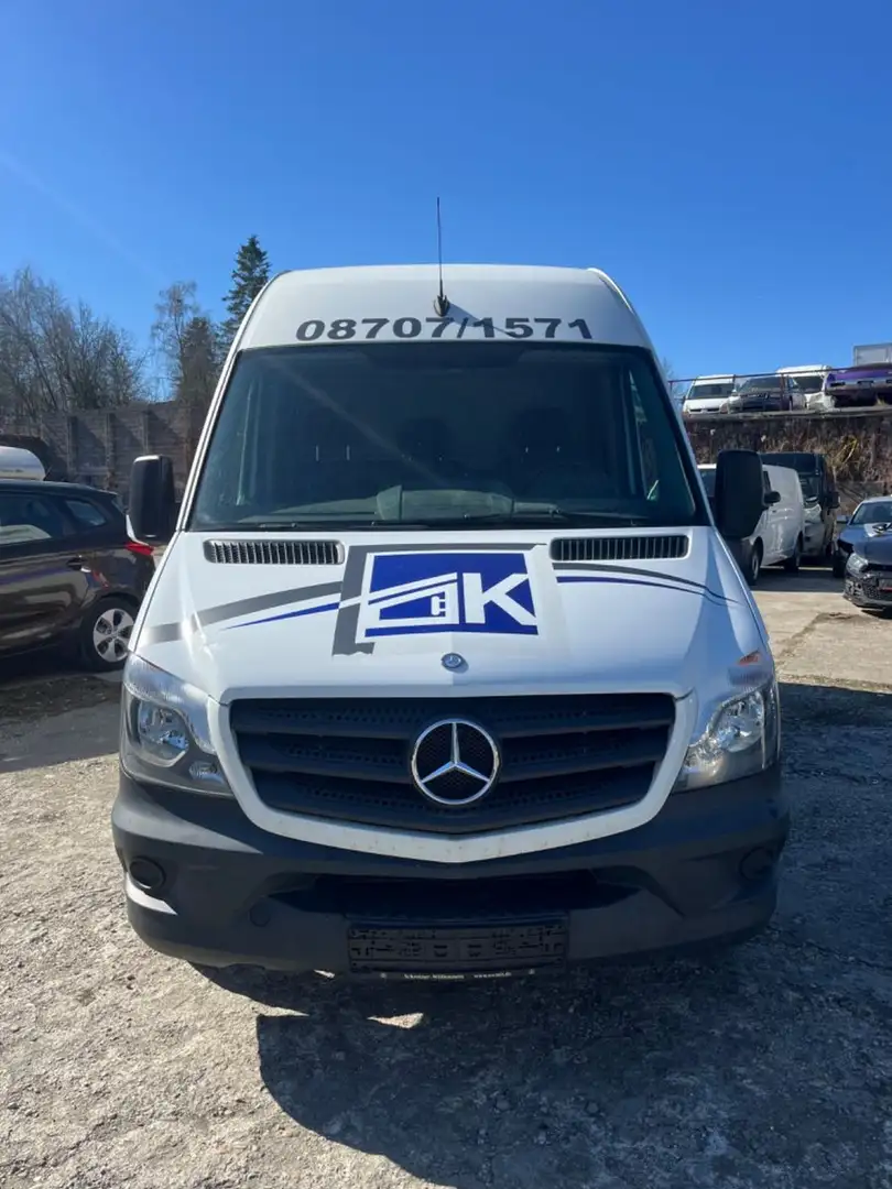 Mercedes-Benz Sprinter II Kasten 316 CDI*EURO-5*MOTOR-RAUCHT* Blanc - 2