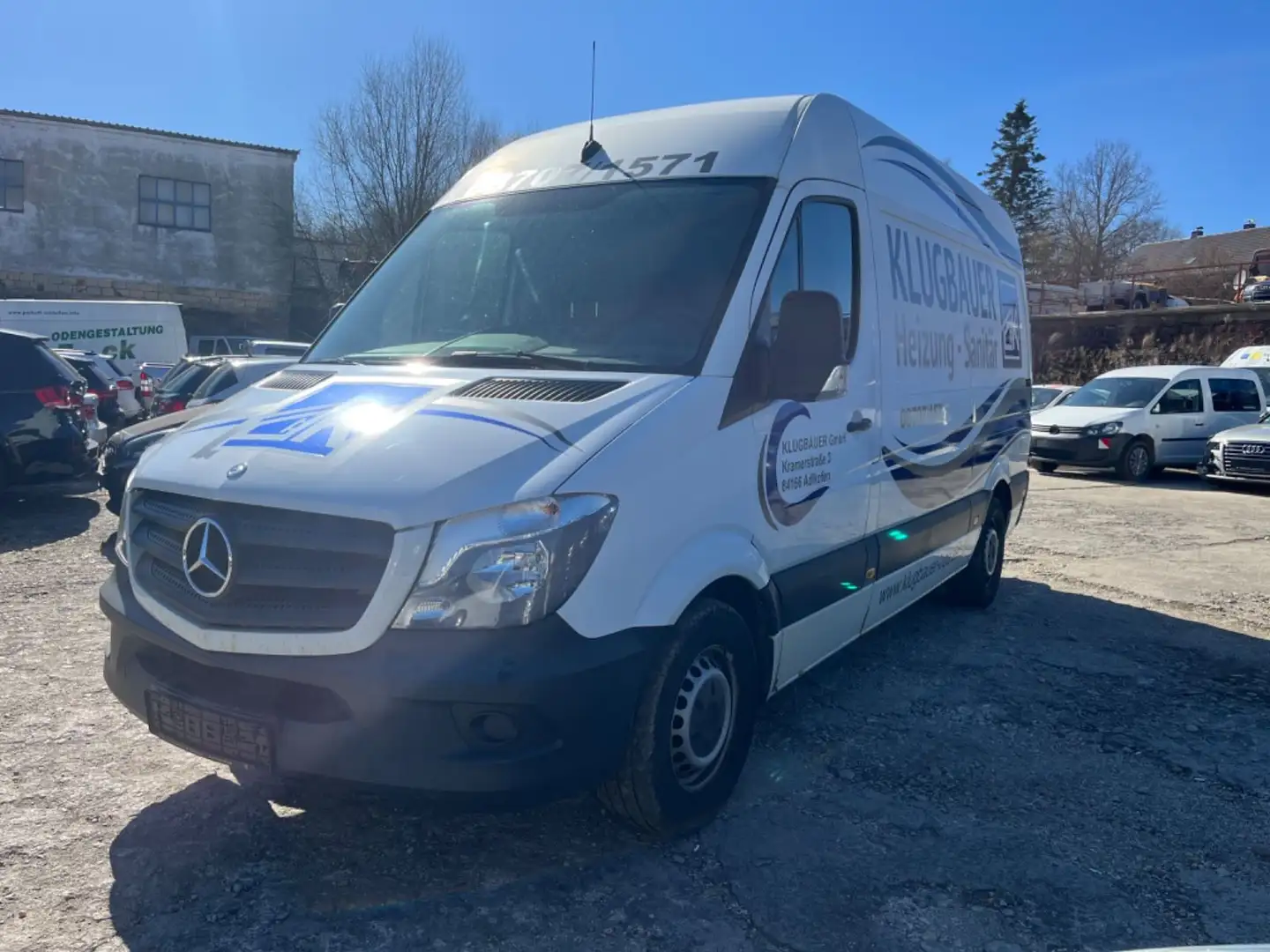 Mercedes-Benz Sprinter II Kasten 316 CDI*EURO-5*MOTOR-RAUCHT* Blanc - 1