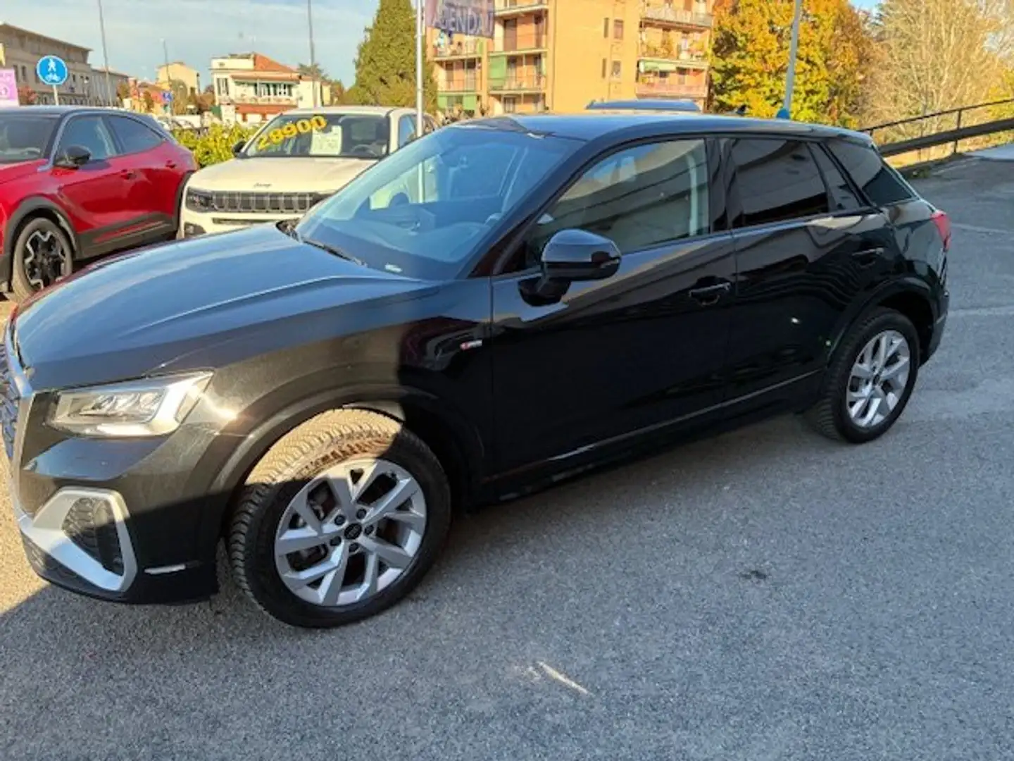 Audi Q2 Q2 35 1.5 tfsi S line s-tronic-soli 29.000km! Zwart - 1