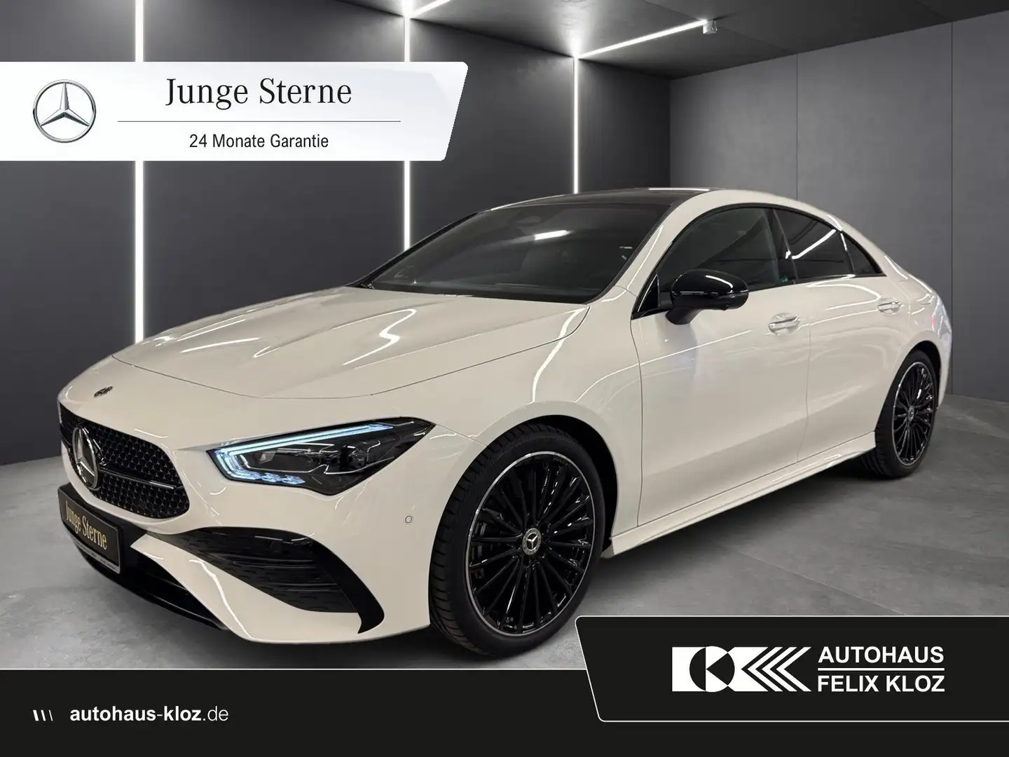 Mercedes-Benz CLA 200 AMG PLUS*Burm*HUD*Pano*360*Memory*Night* Blanco - 1