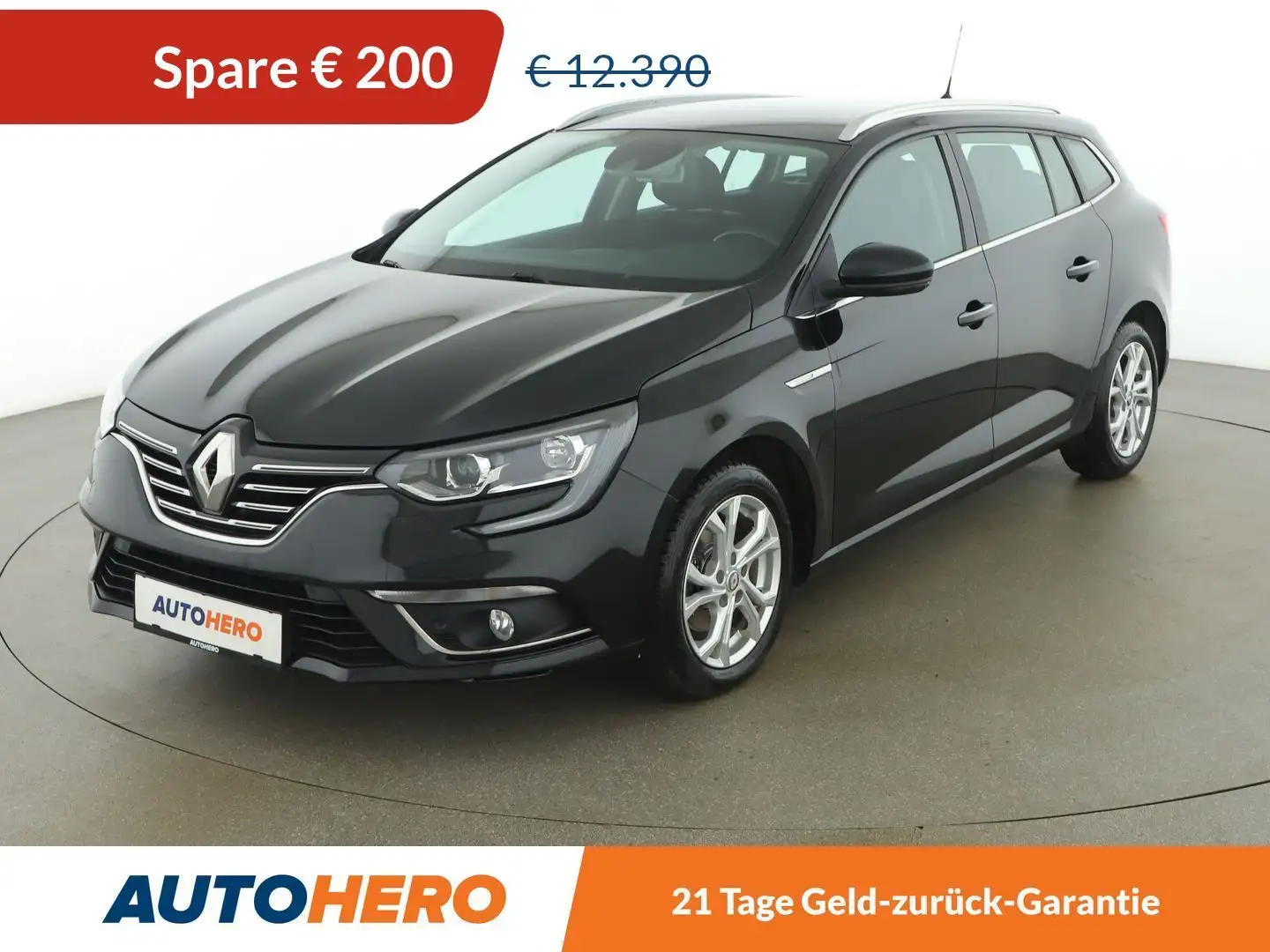 Renault Megane 1.3 TCe Intens *SPUR*AHK*CAM*NAVI* Noir - 1