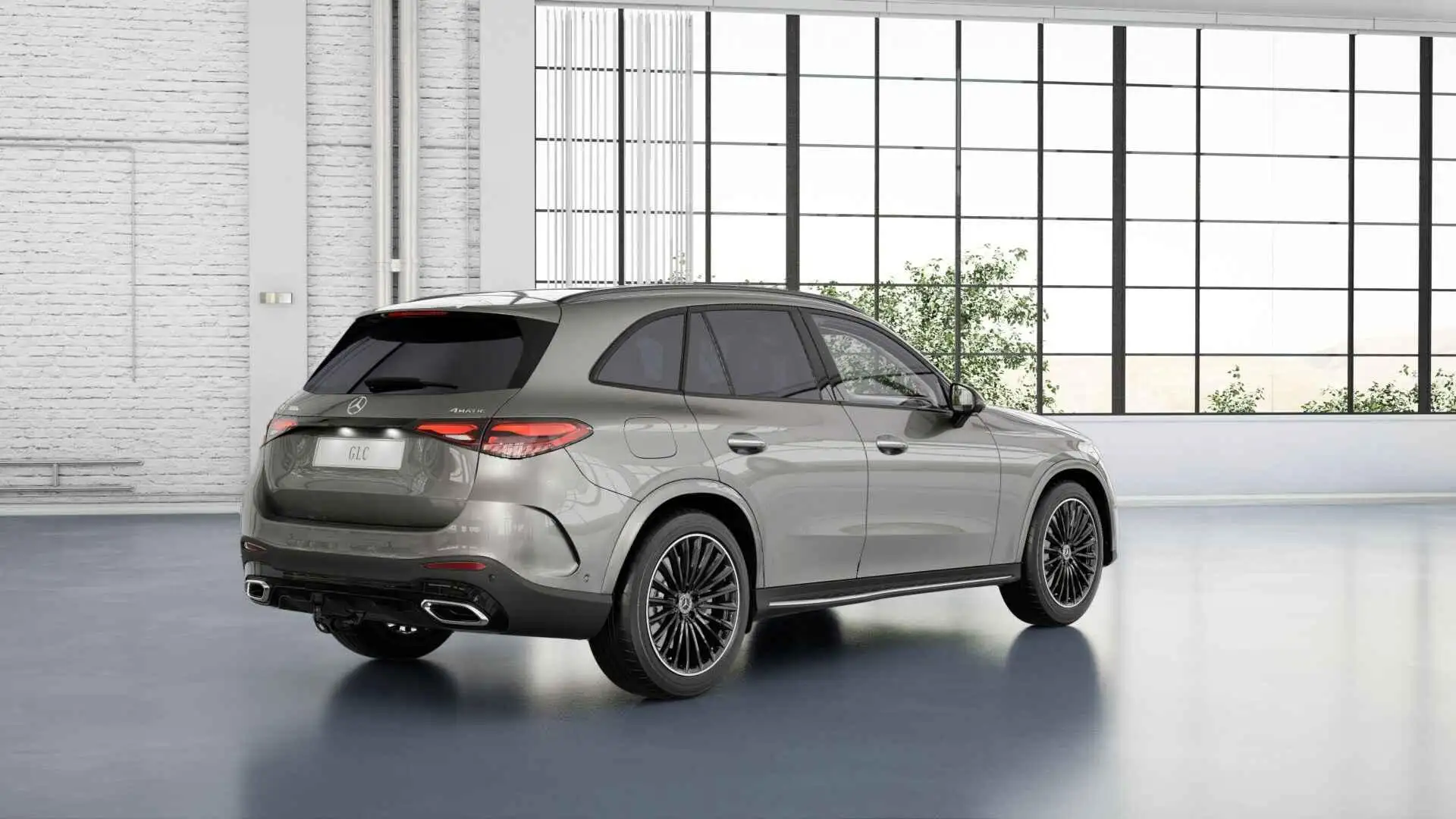 Mercedes-Benz GLC 300 300e 4MATIC AMG Line | Panoramadak | Trekhaak | Me Gris - 2