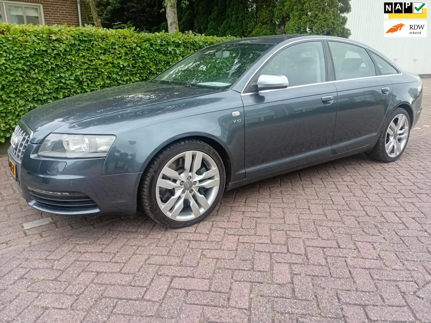 Audi S6 5.2 FSI S6 Sedan Uniek in Nederland Leder 159... Grijs - 1