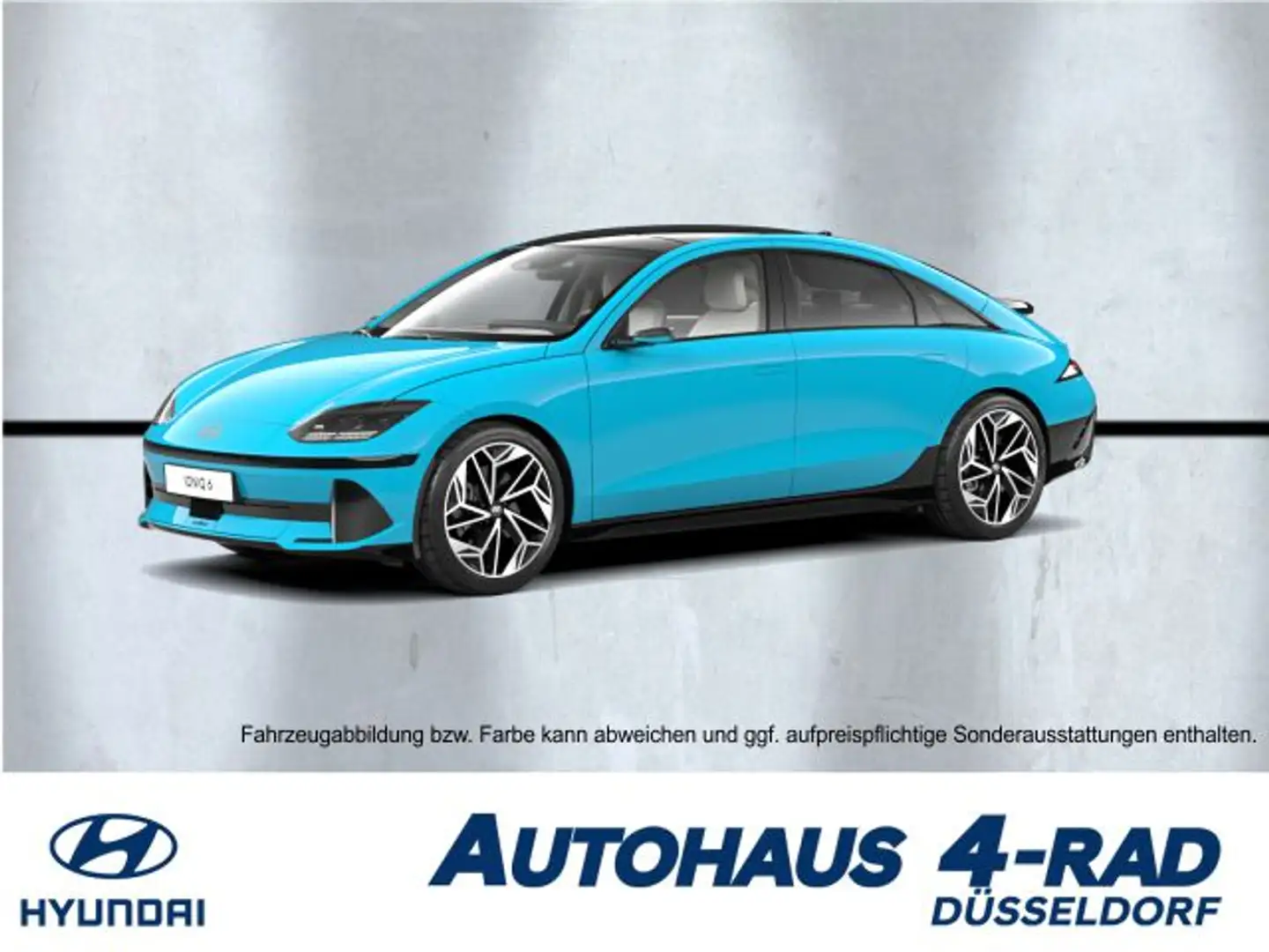 Hyundai IONIQ 6 Allrad 77,4kWh UNIQ-Paket BESTELLFAHRZEUG Blau - 1
