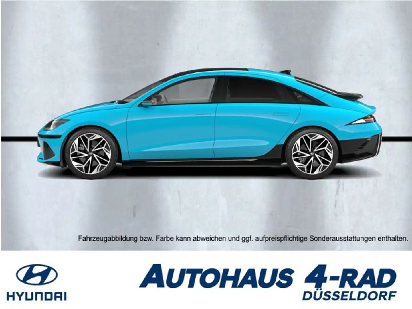 Hyundai IONIQ 6 Allrad 77,4kWh UNIQ-Paket BESTELLFAHRZEUG Blau - 2