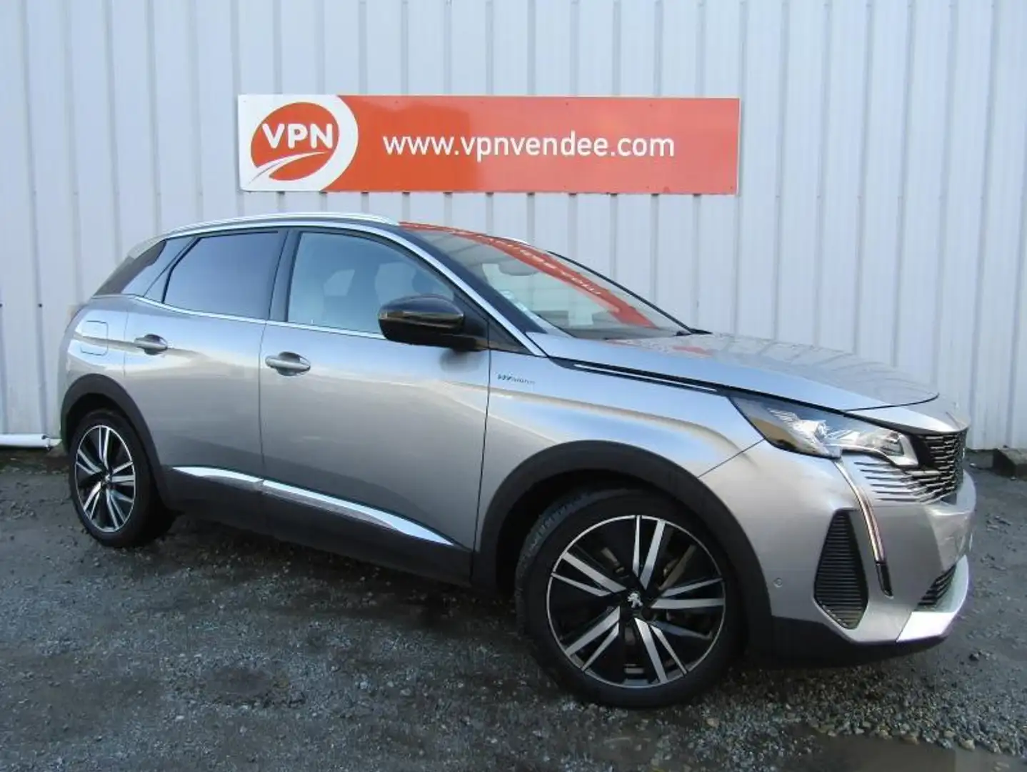Peugeot 3008 HYBRID4 300ch GT Pack e-EAT8 Gris - 1