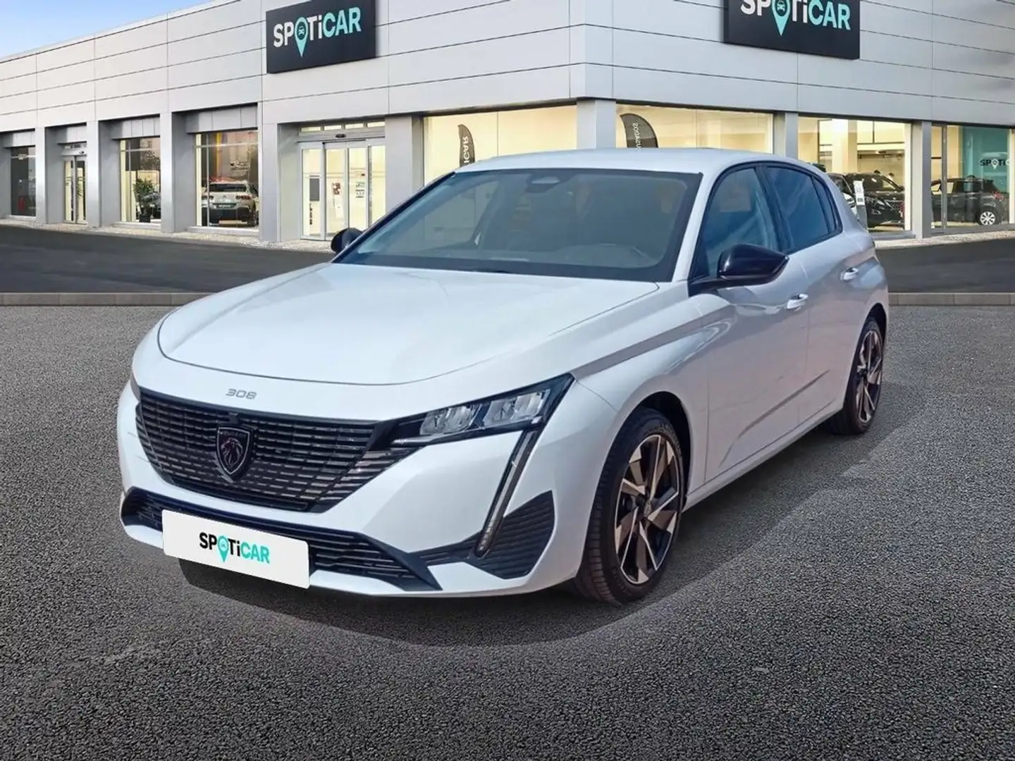 Peugeot 308 1.2 PureTech S&S Allure 130 Blanc - 1