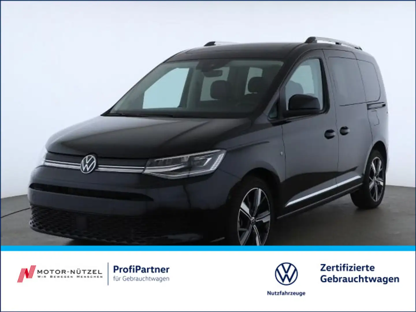 Volkswagen Caddy 2.0 TDI DSG STYLE LED+NAV+ACC+PANO+AHK+18" Schwarz - 1