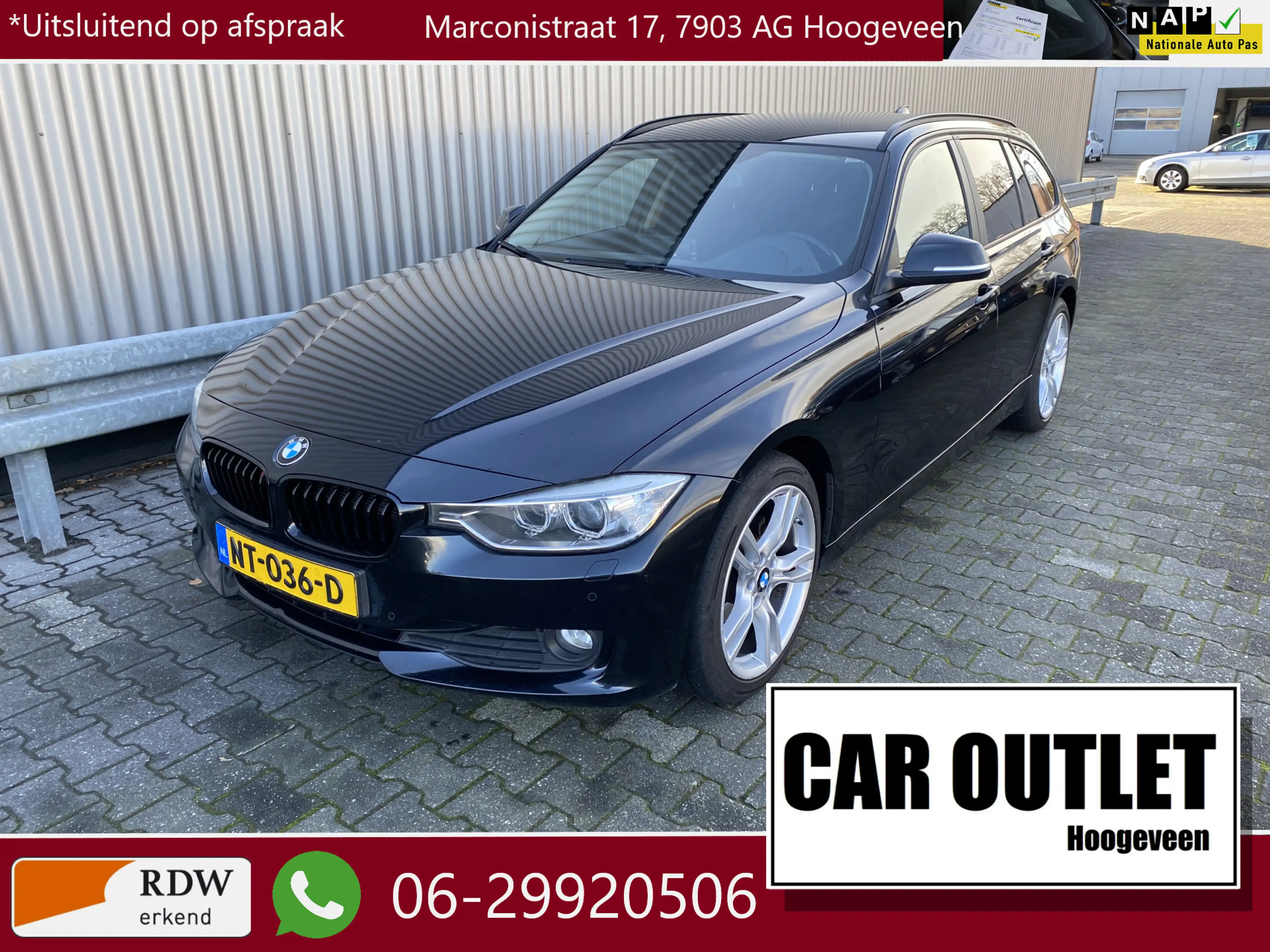 BMW 316 3-serie Touring 316i High Executive iDrive, Navi,