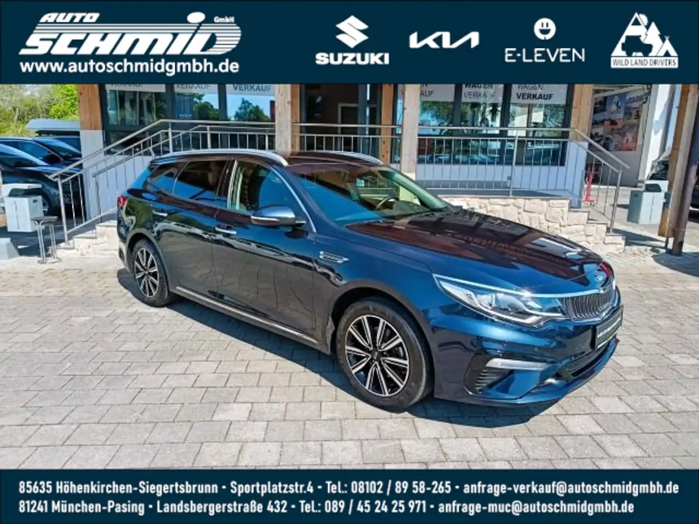 Kia Optima OPTIMA SW 2.0 M/T VISION | NAVI Azul - 1