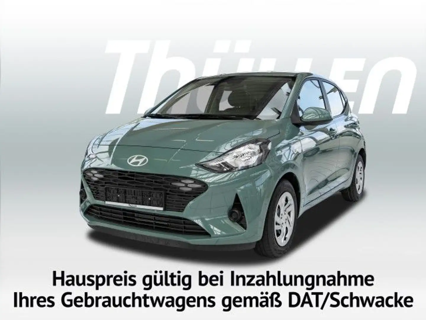 Hyundai i10 Select 1.0 Benzin Bluetooth Navi Klima Grün - 1
