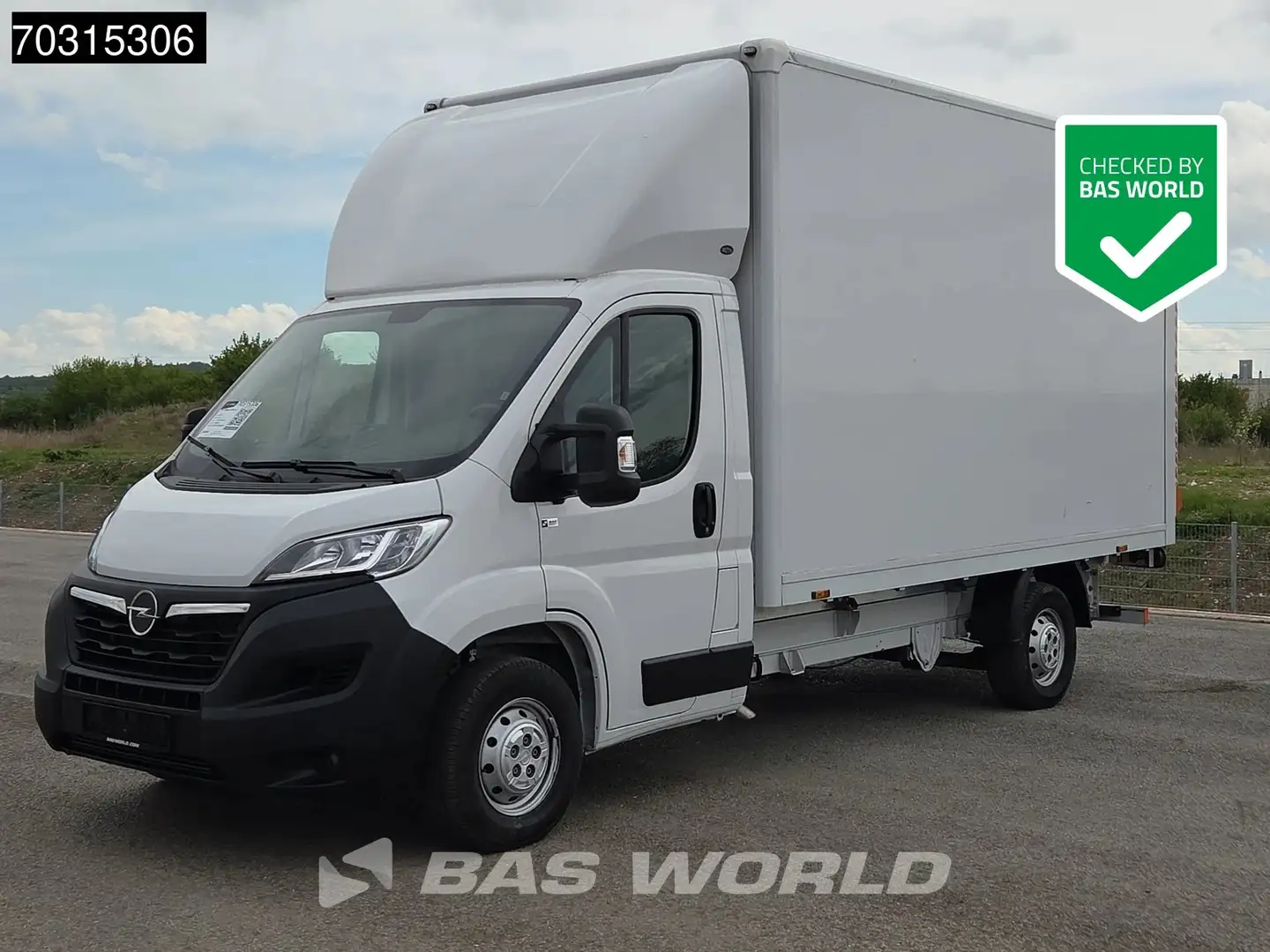 Opel Movano 140PK Ladebordwand Koffer Klimaanlage Weiß - 1