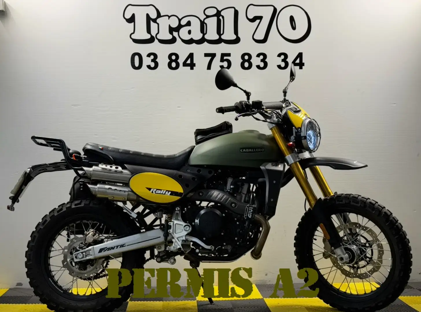 Fantic Caballero 500 Yeşil - 1