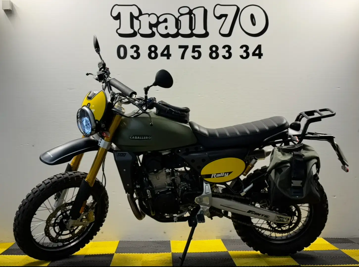 Fantic Caballero 500 Yeşil - 2