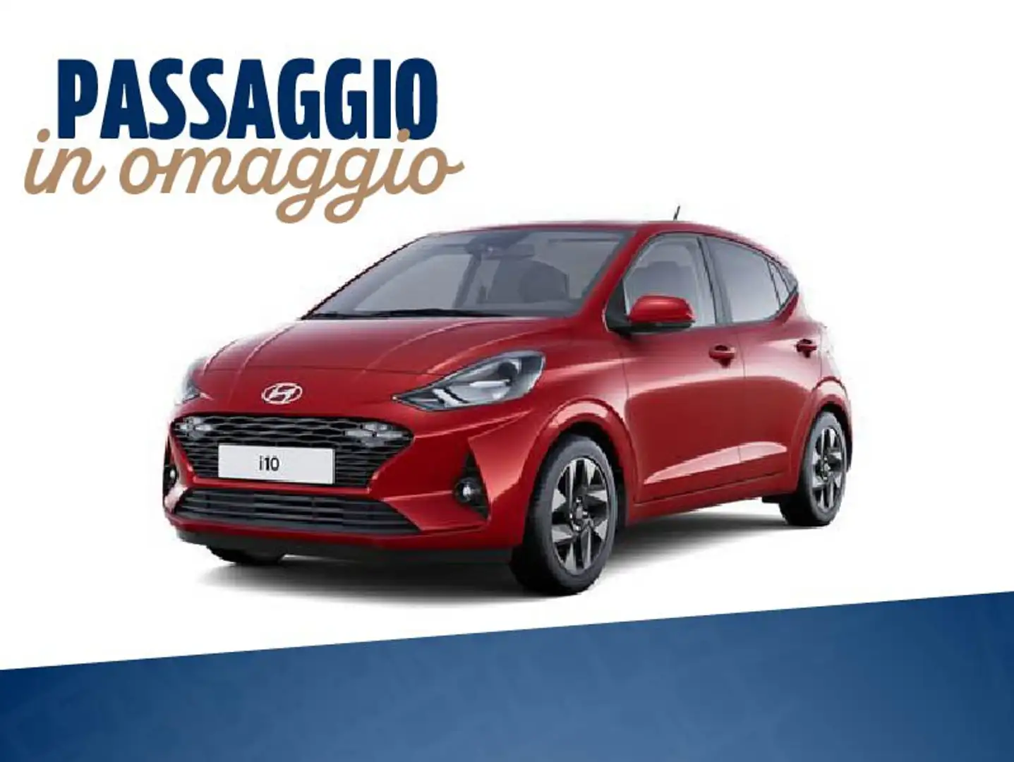 Hyundai i10 i10 1.0 MPI Connectline Blanco - 1