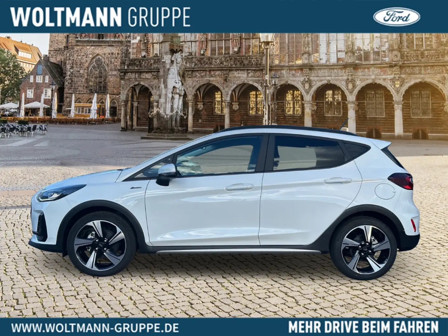 Ford Fiesta ActiveX 1.0 EcoBoost Mild-Hybrid 125PS Auto.LED Ap Weiß - 2