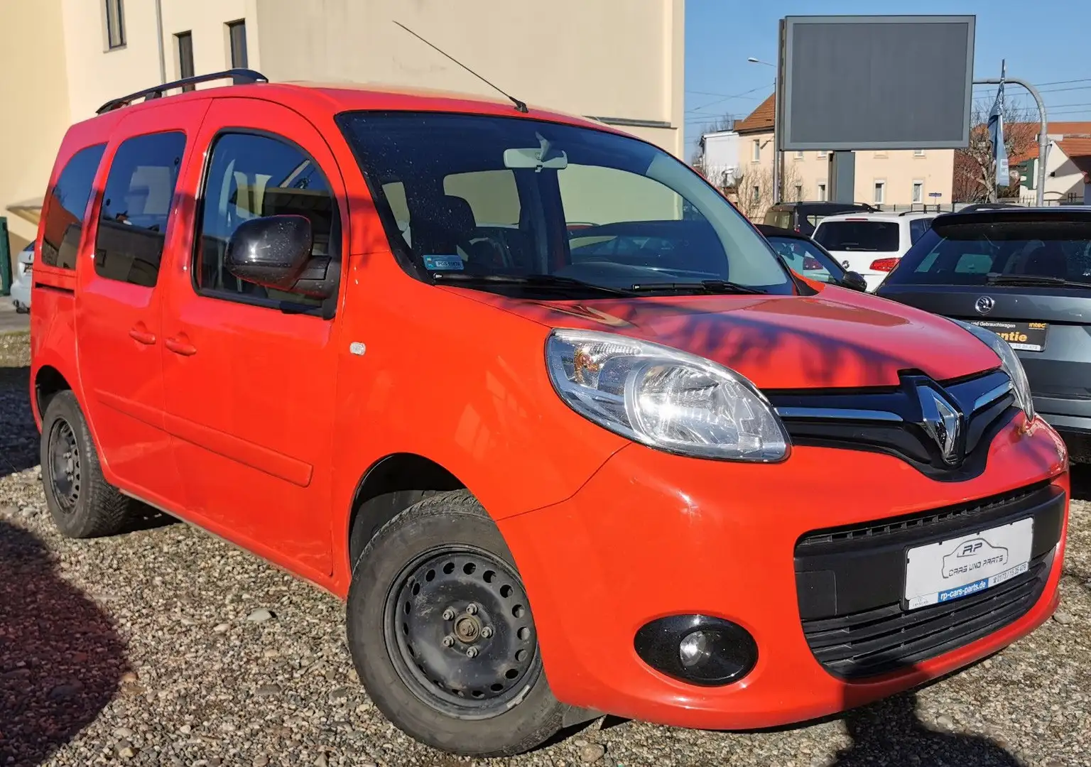 Renault Kangoo Happy Family 5 Sitze Klima elk FH Navi Rot - 2