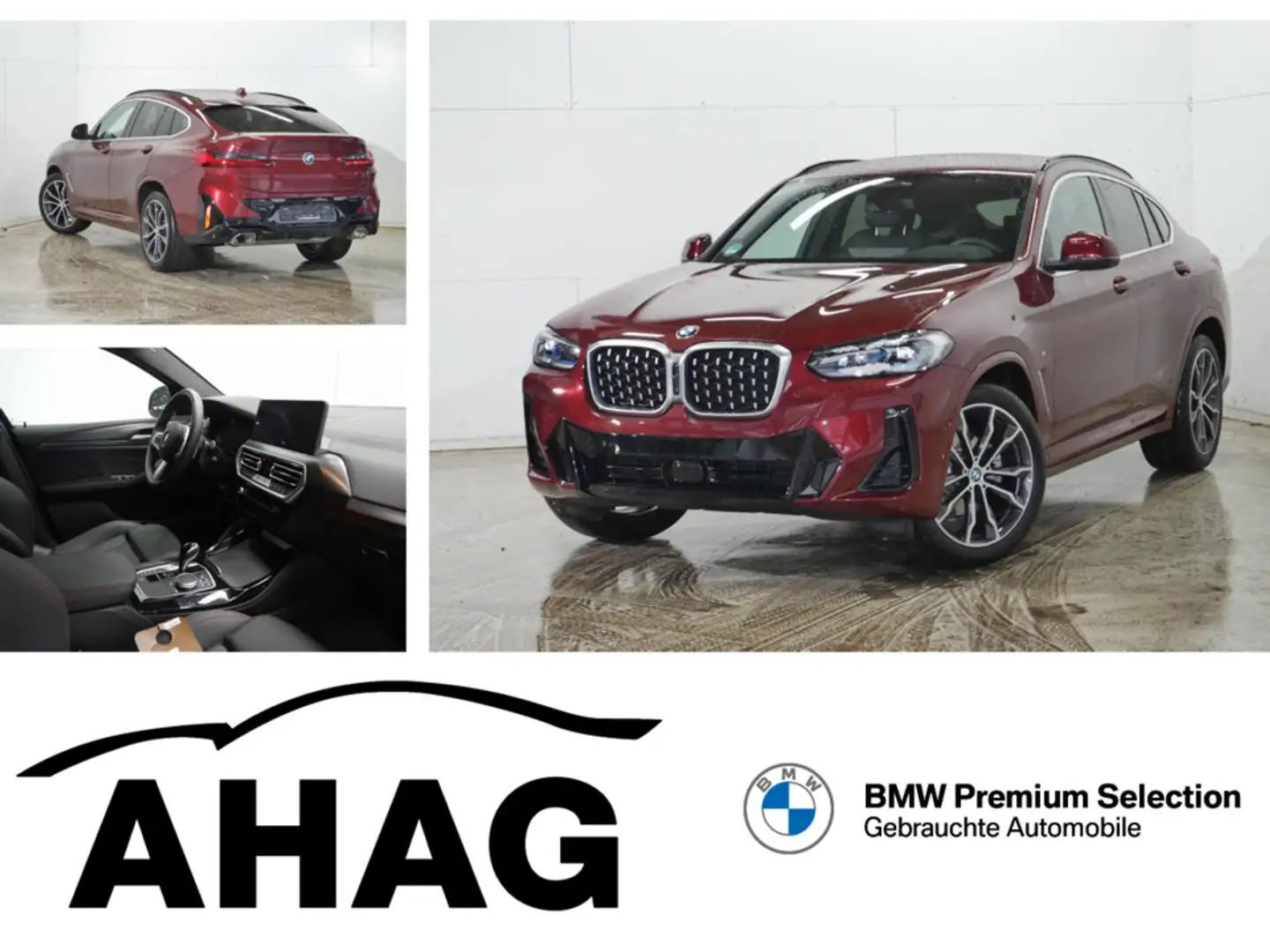 BMW X4 xDrive20i AT M Sportpaket Innovationsp. EDC Rot - 1