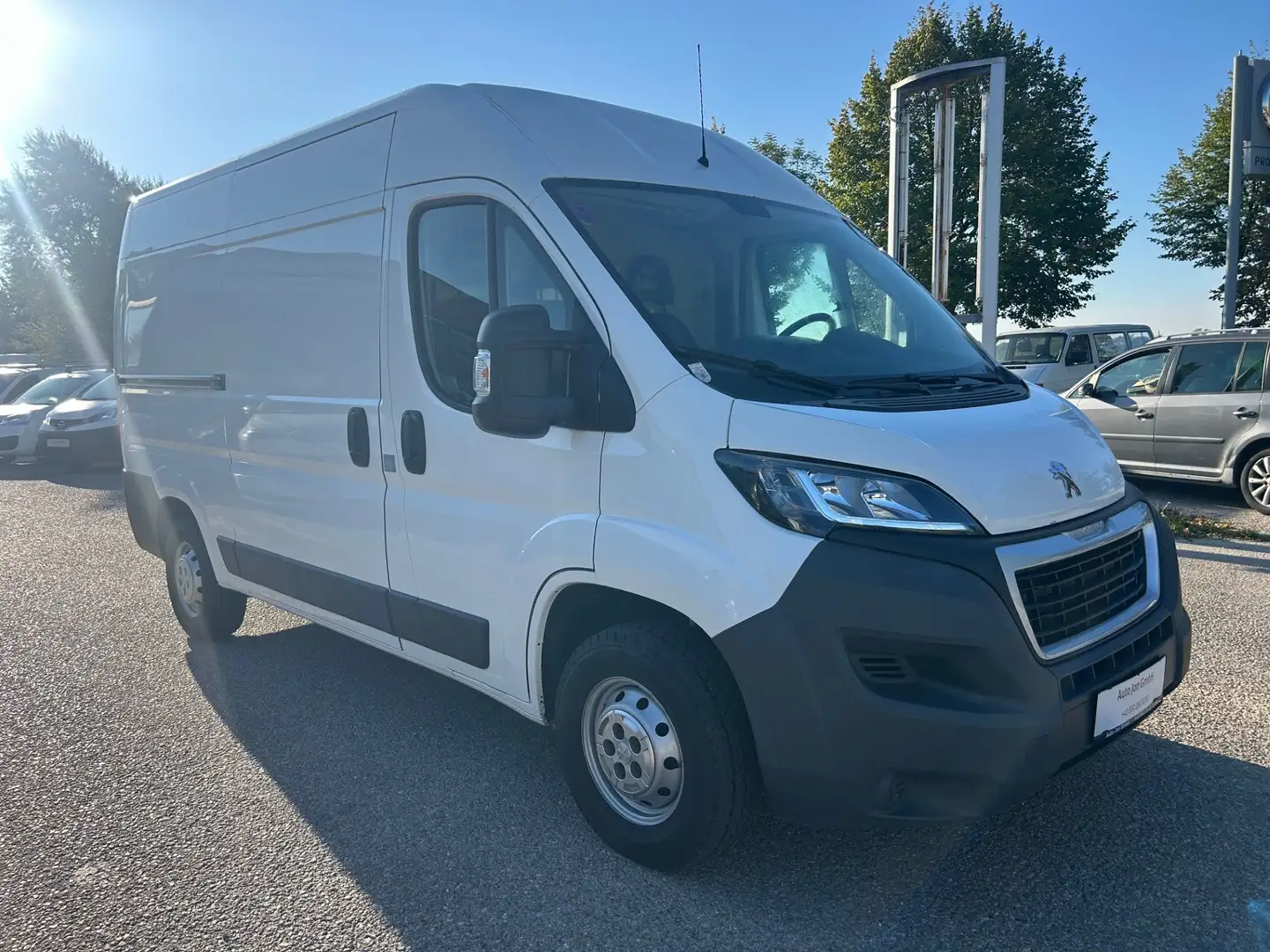 Peugeot Boxer L2H2 Pro BlueHDi 130, 1 Besitz, Klima, Weiß - 2