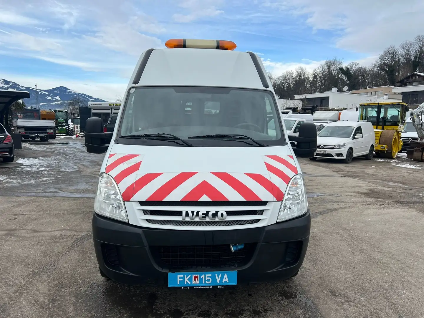 Iveco Daily 35s14 *Kasten+Lang*3.0 L Benzin/Erdgas CNG Blanc - 2