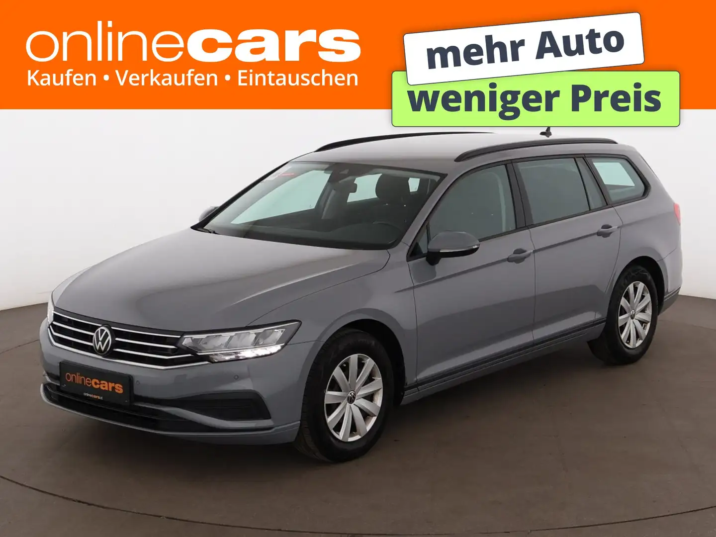 Volkswagen Passat Variant 2.0 TDI Aut LED RADAR NAVI SITZHZG Grau - 1