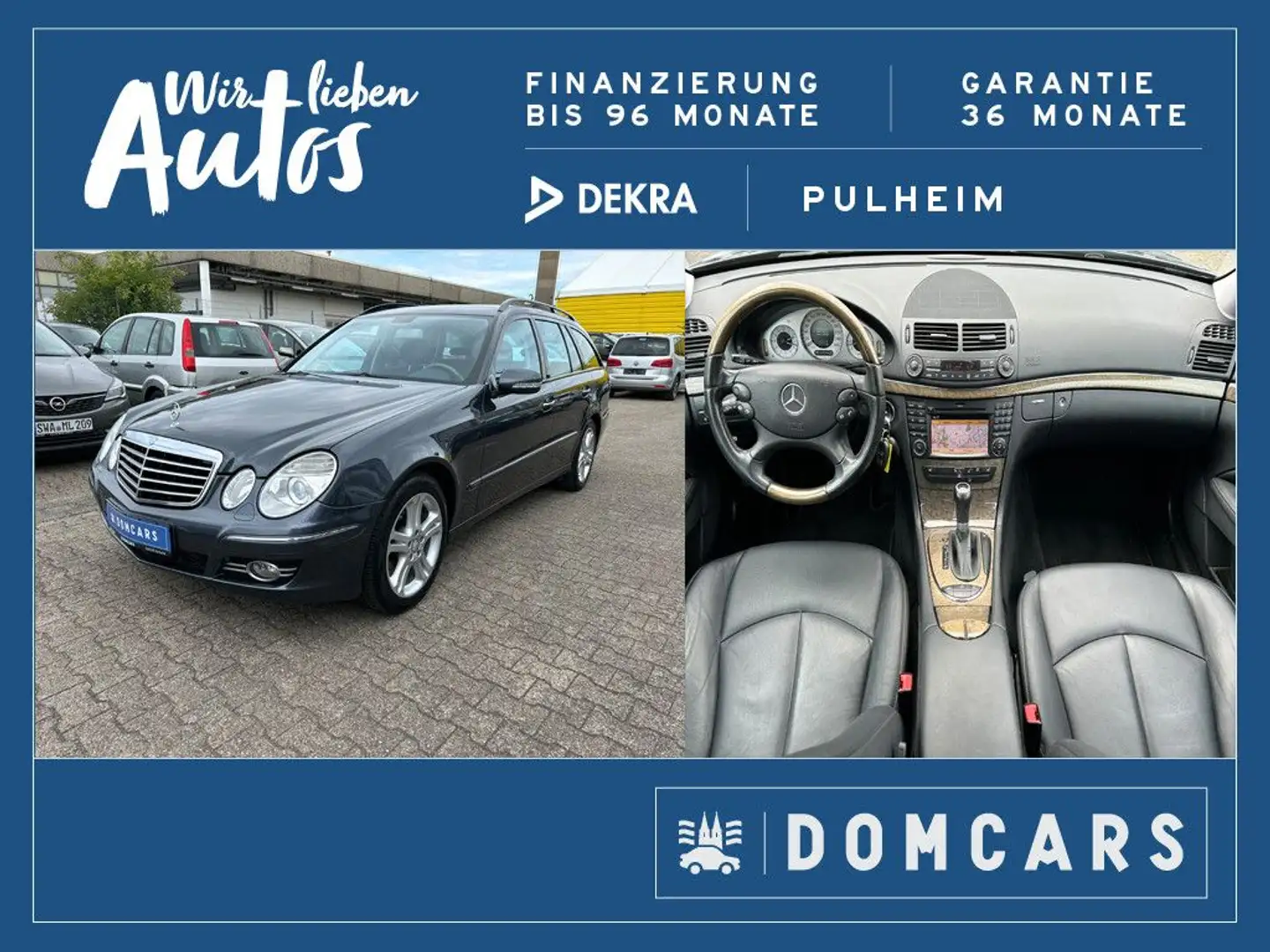 Mercedes-Benz E 50 AMG 0 T 4Matic/LEDER/NAVI/BI-XENON/STANDHEIZUNG/ Grijs - 1