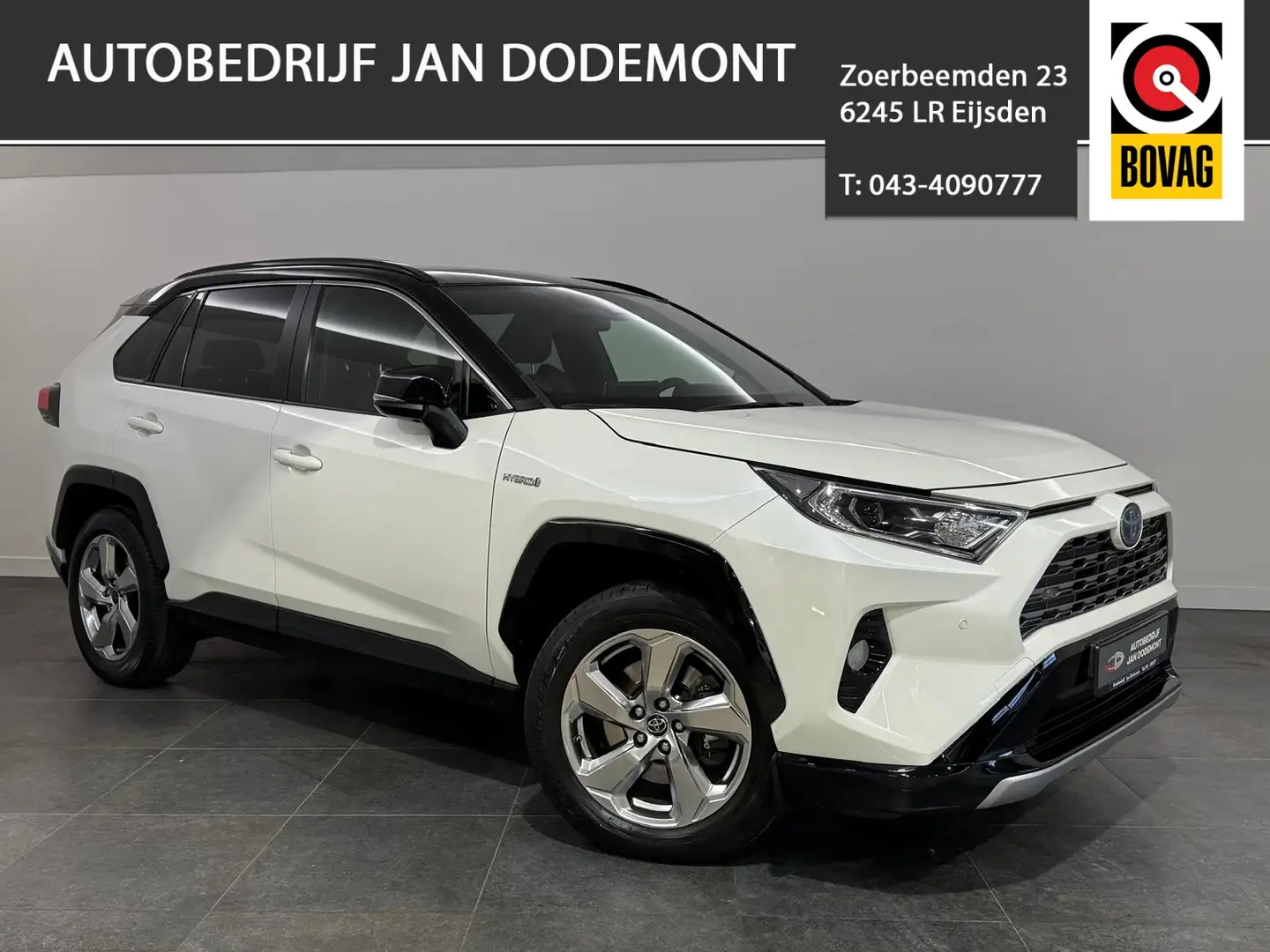 Toyota RAV 4 2.5 Hybrid 218 pk Executive / Schuifdak/ navigatie Wit - 1