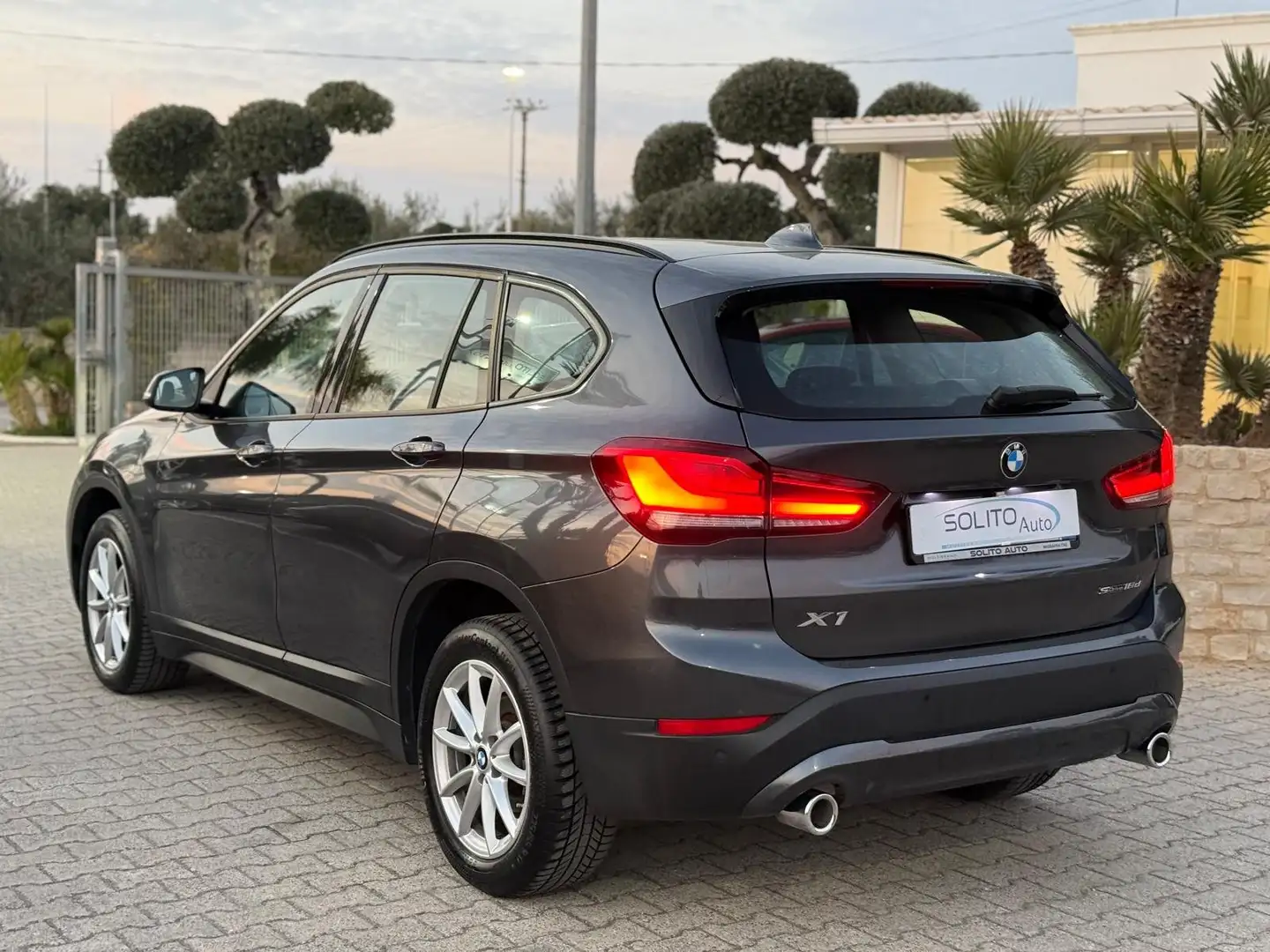 BMW X1 sdrive18d Advantage auto Grigio - 2