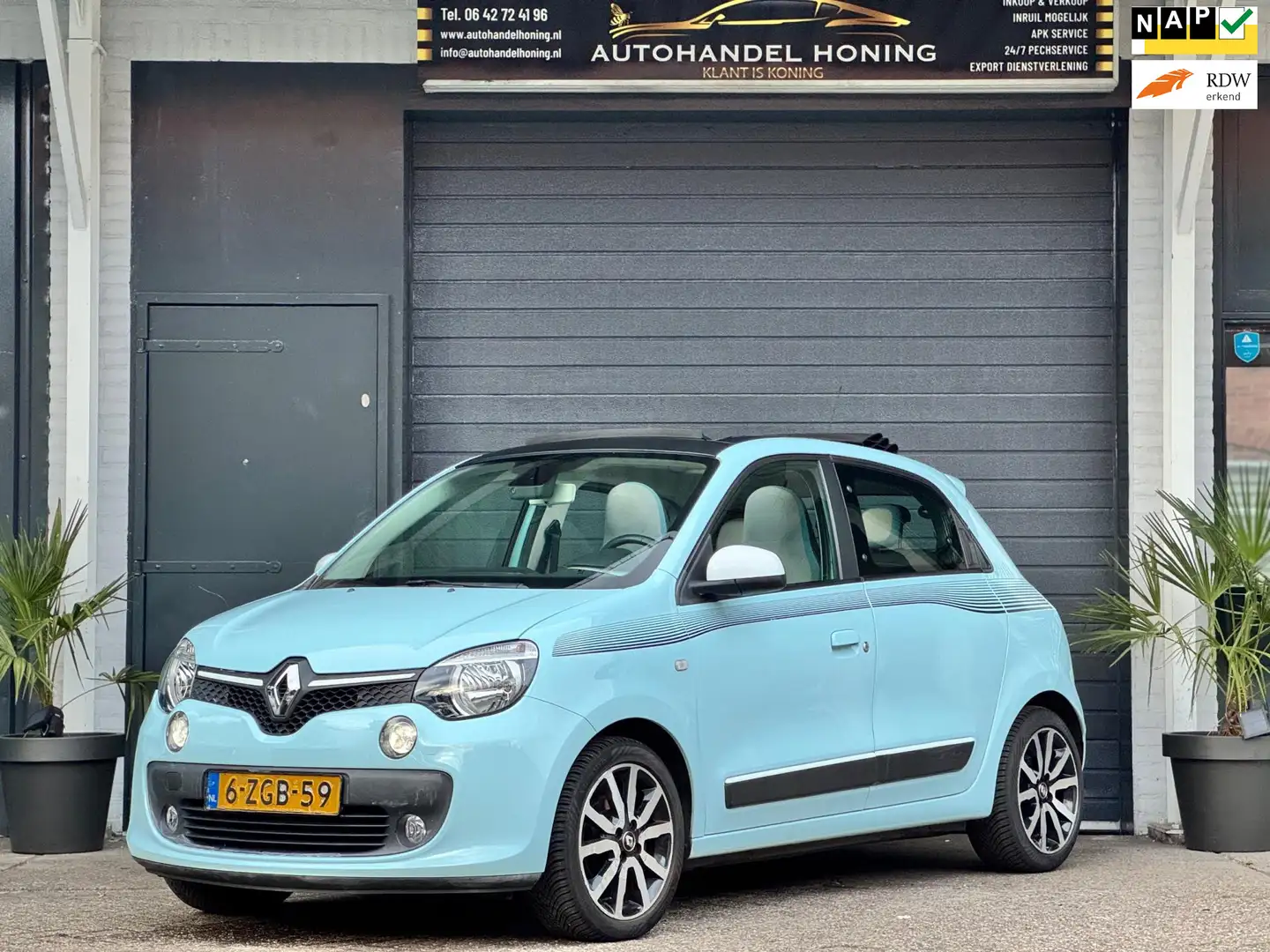 Renault Twingo 0.9 TCe Dynamique|PANO|NAVI|AIRCO|CRUISE| Blauw - 1