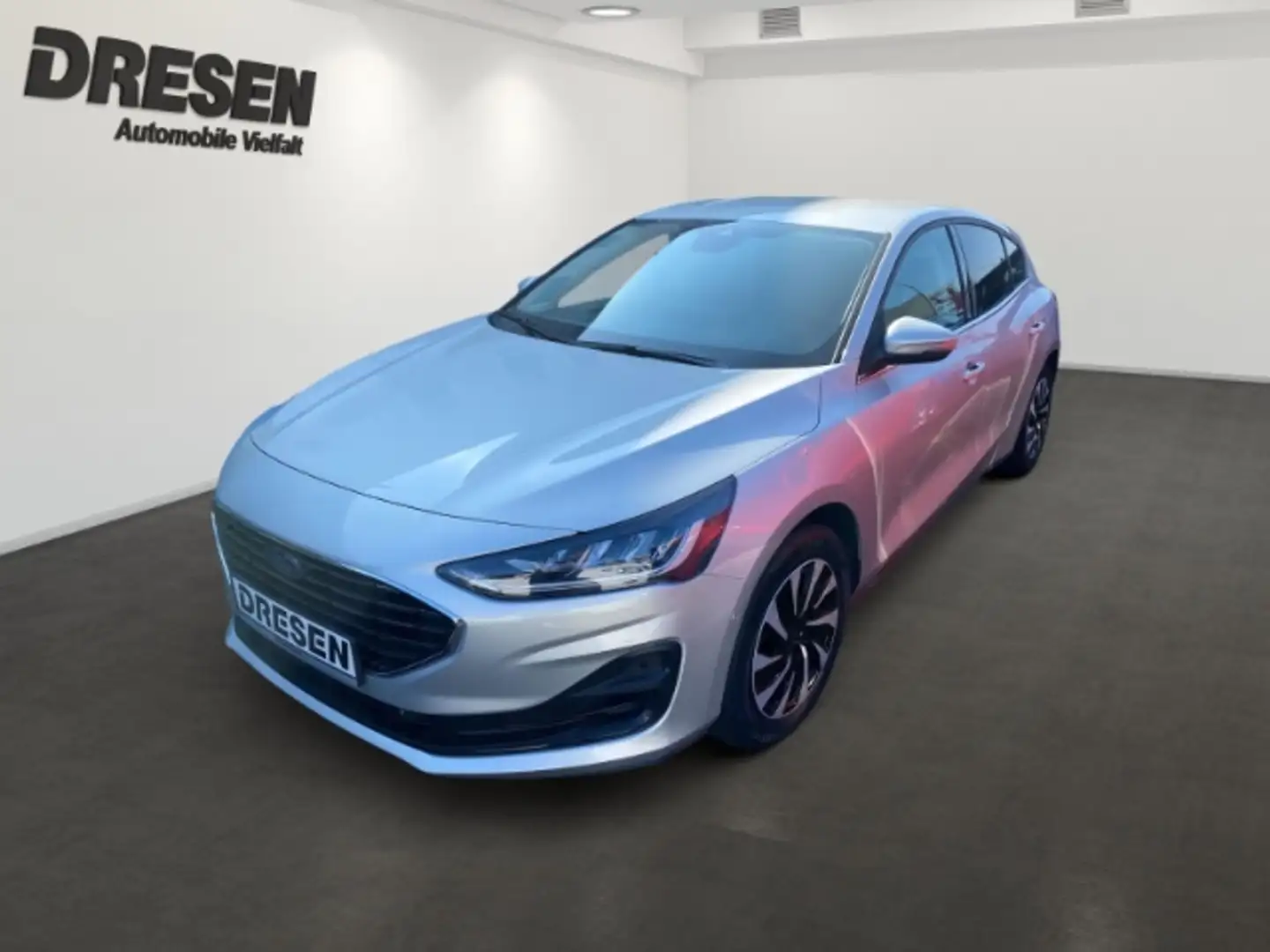 Ford Focus 1.0 EcoBoost Titanium 5Tg. + AHK abn. + Fahrerassi Argent - 1