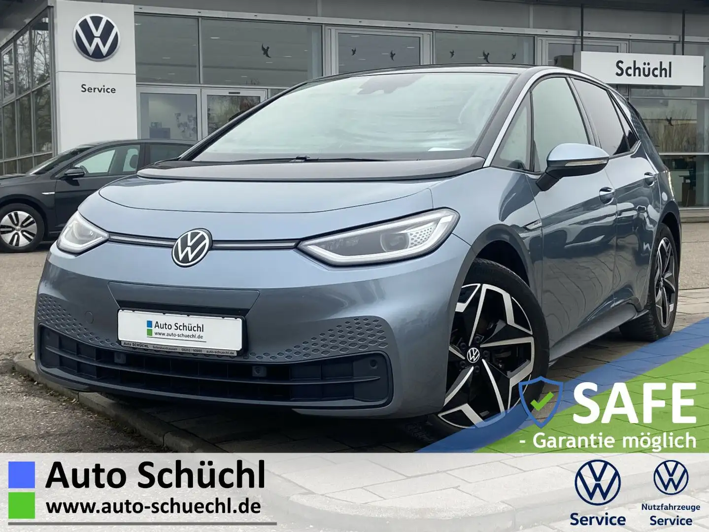 Volkswagen ID.3 PRO S 82 kWh WÄRMEPUMPE+NAVI+19"+MATRIX-LE Blau - 1