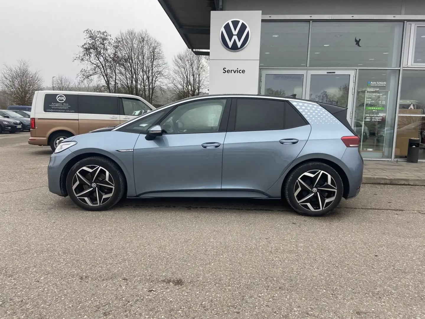 Volkswagen ID.3 PRO S 82 kWh WÄRMEPUMPE+NAVI+19"+MATRIX-LE Blau - 2