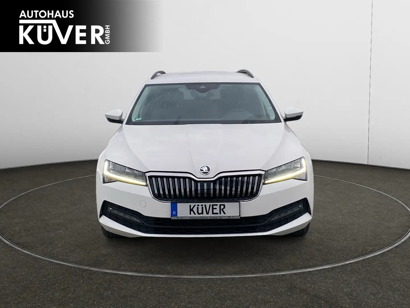 Skoda Superb Combi Ambition 2,0 TDI DSG Navi+GRA+LED Weiß - 2