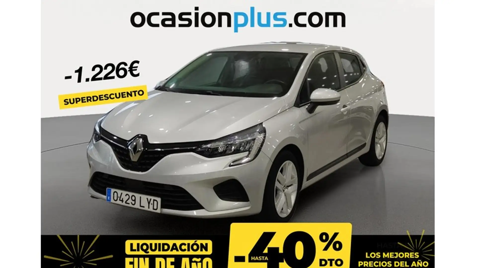 Renault Clio TCe Intens 67kW Gris - 1